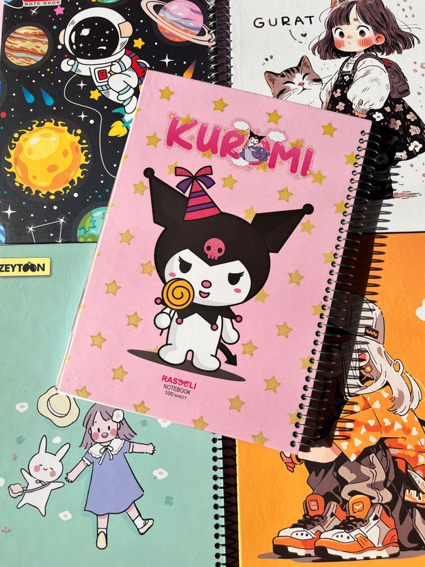 دفتر جلد سخت صدبرگ فنری