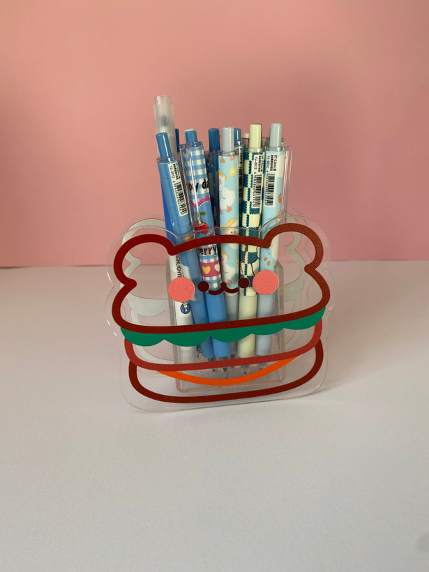 طرح خرس و همبرگر