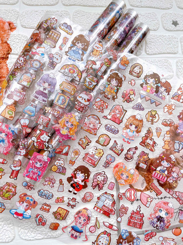 استیکررولی دختر