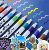 ماژیک ۱۲رنگاکرلیک کرومی